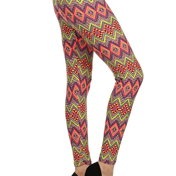 Casual super soft leggings Aztec - Picture 3 of 3